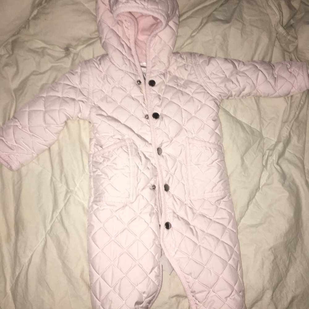 Ralph Lauren 9 months snowsuit -pink